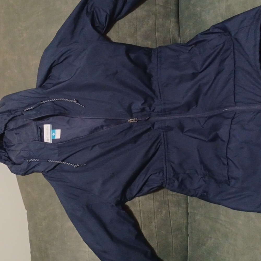 Dark blue Columbia jacket medium.